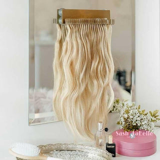 Acrylic Wall Display hair extension holder - SashBeauty