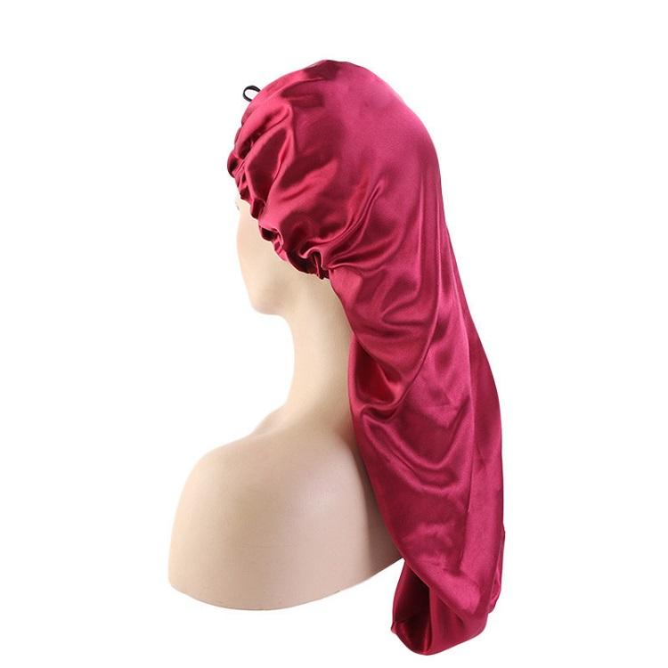 Adjustable Extra Long Satin Bonnet - SashBeauty