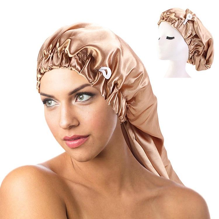 Adjustable Extra Long Satin Bonnet - SashBeauty