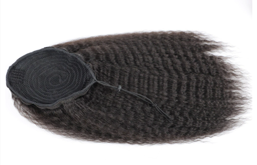 Afro Kinky Texture Drawstring Ponytail