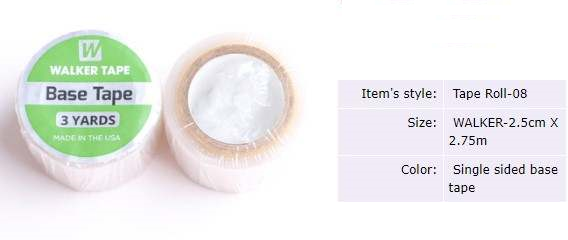 BACKING TAPE FOR SINGLE HAIR EXTENSIONS