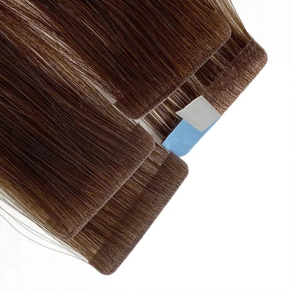 Invisible-tape tape -in Extension - Rooted Dirty Blonde Balayage (R2/T27/16)