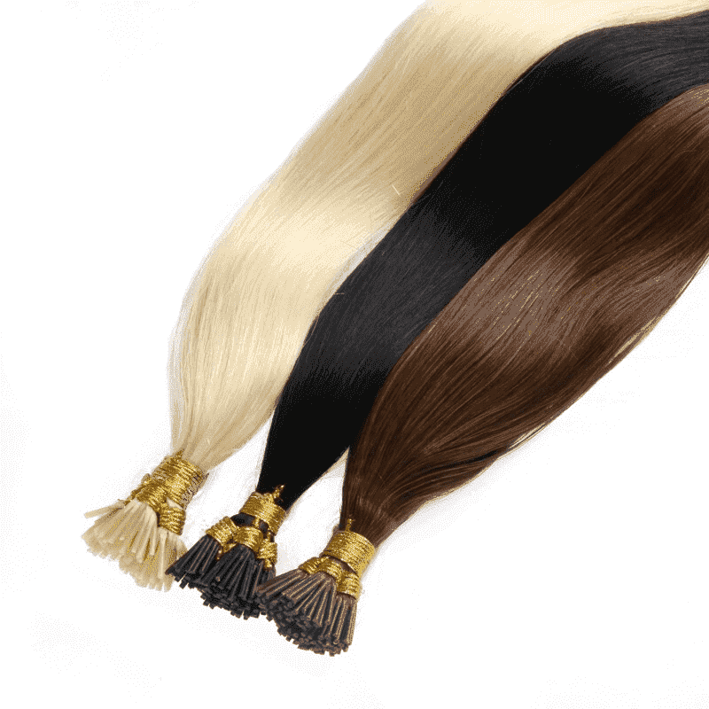 Chestnut Brown100% Remy Human Hair I Tip Extensions 18- 26inch Pre Bonded i-Tip Hair Extensions 1g/s 50-100gram