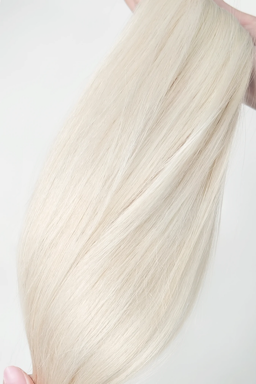 Invisible Injection tape -in Extension - Bleach-White blonde hair extensions