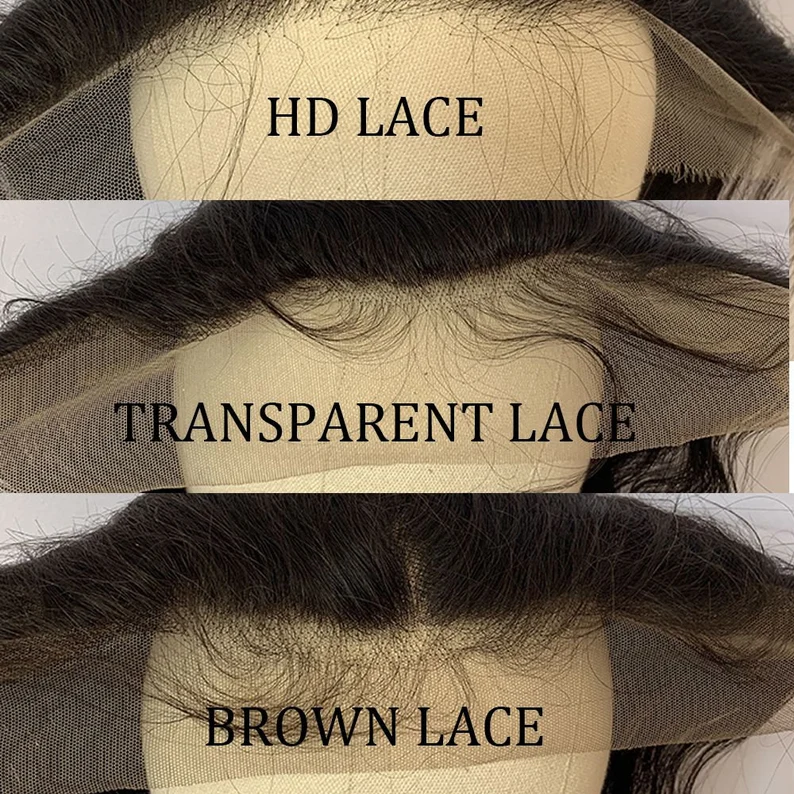 24-30" Unprocessed Lace Frontal Wig - Dark Brown