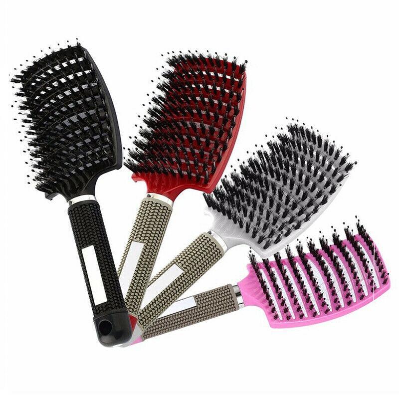 Brush Detangler Bristle Nylon Hairbrush 🔥BUY 1 GET 1 FREE LAST DAY🔥 - SashBeauty