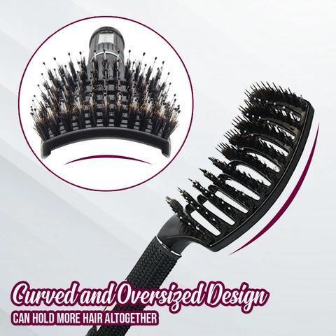 Brush Detangler Bristle Nylon Hairbrush 🔥BUY 1 GET 1 FREE LAST DAY🔥 - SashBeauty