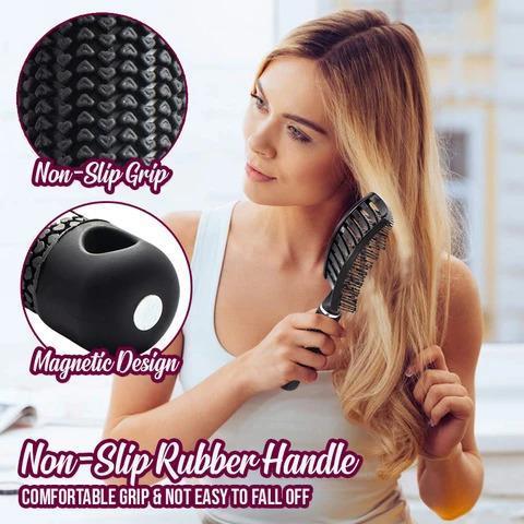 Brush Detangler Bristle Nylon Hairbrush 🔥BUY 1 GET 1 FREE LAST DAY🔥 - SashBeauty