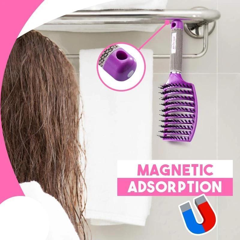 Brush Detangler Bristle Nylon Hairbrush 🔥BUY 1 GET 1 FREE LAST DAY🔥 - SashBeauty