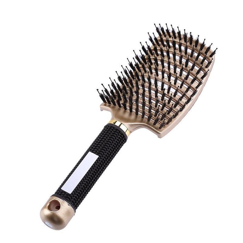 Brush Detangler Bristle Nylon Hairbrush 🔥BUY 1 GET 1 FREE LAST DAY🔥 - SashBeauty