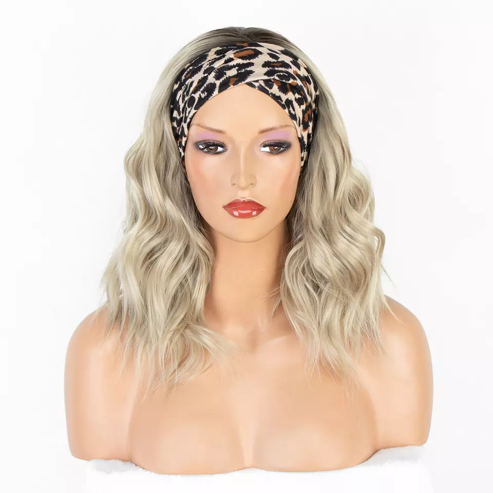 Bob-Cut Premium Hair Ponytail Wig - feels like real hair