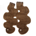 Chestnut Brown Extra Thin Flat WEFT - SashBeauty