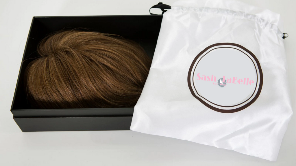 100% Remy Human Hair Chestnut Brown Full Volume Hair Topper Canada