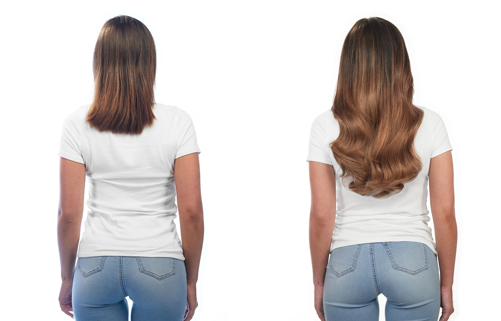 100% Real human hair European Chestnut Brown (#6) Tape-In hair Extensions (55g - 175g)