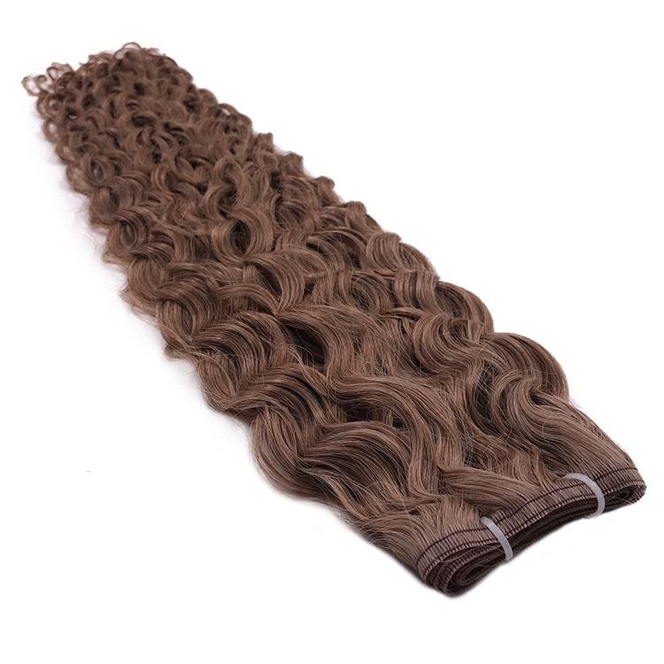 Chocolate Brown Extra Thin Flat WEFT - SashBeauty