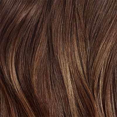 Classic Chocolate Brown Balayage Clip-In Remy Hair Extensions - SashBeauty