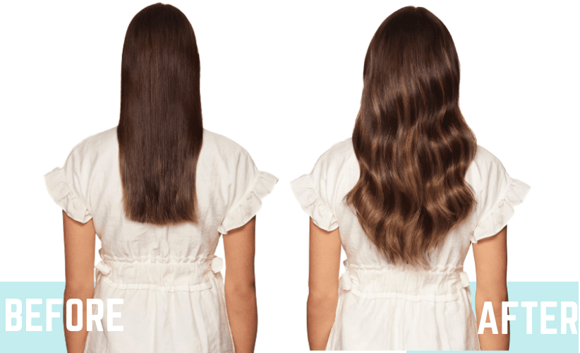 Chocolate Brown Balayage Clip-In 100% Remy Clip-In Hair Extension
