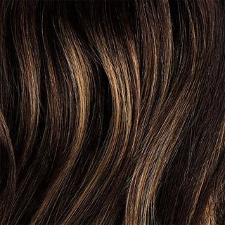 Classic Mocha Blonde Balayage Clip-In Remy Hair Extensions - SashBeauty