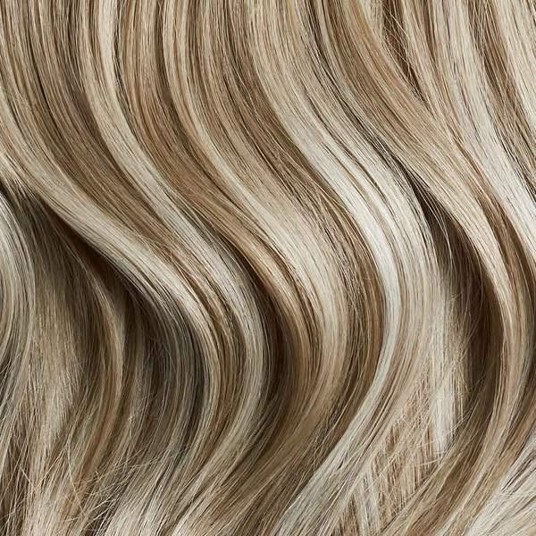 Classic Natural Blonde Highlights Clip-In Remy Hair Extensions - SashBeauty