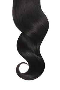 Classic Off Black Clip-In Remy Hair Extensions - SashBeauty