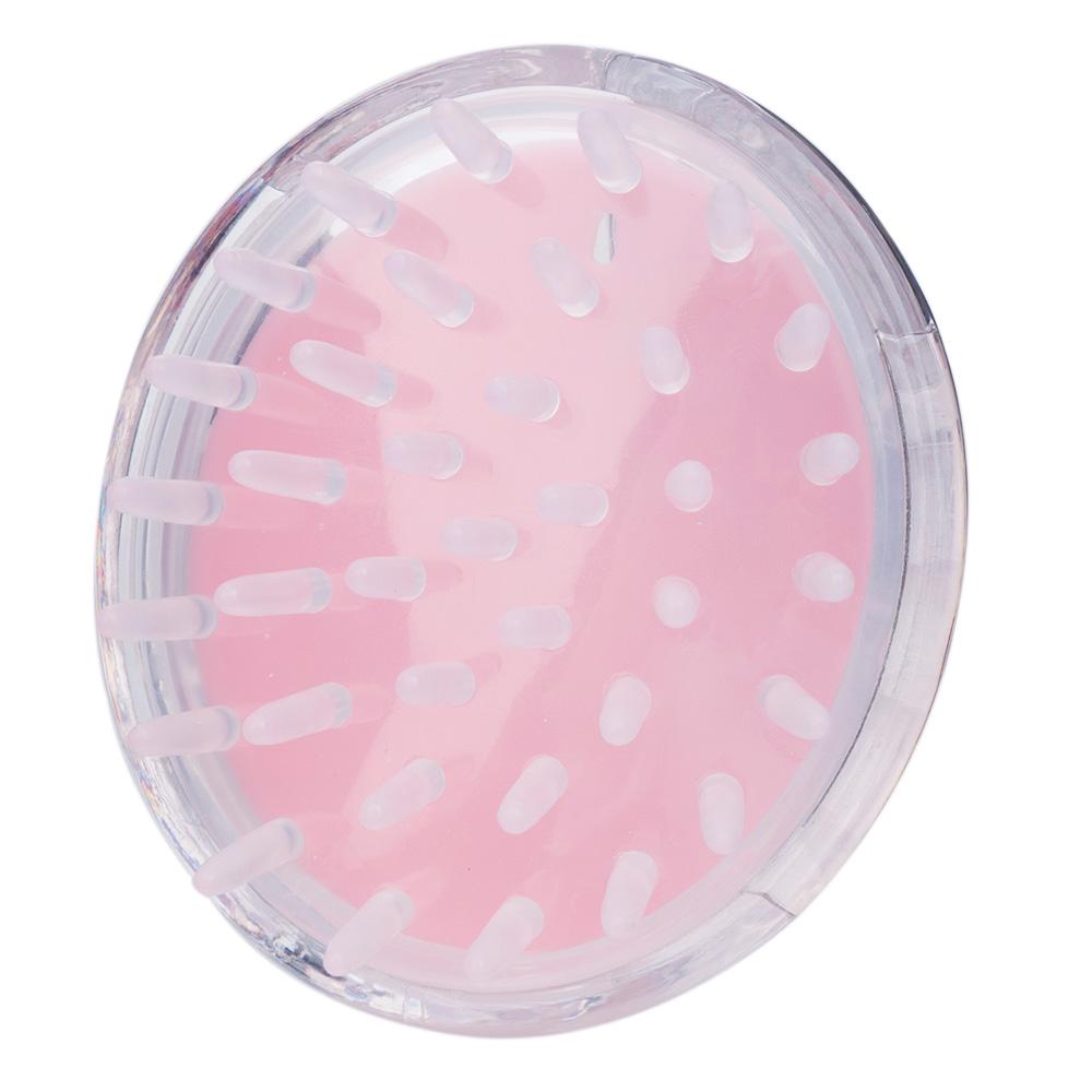 Clear Soft Silicone Scalp Massage Brush - SashBeauty