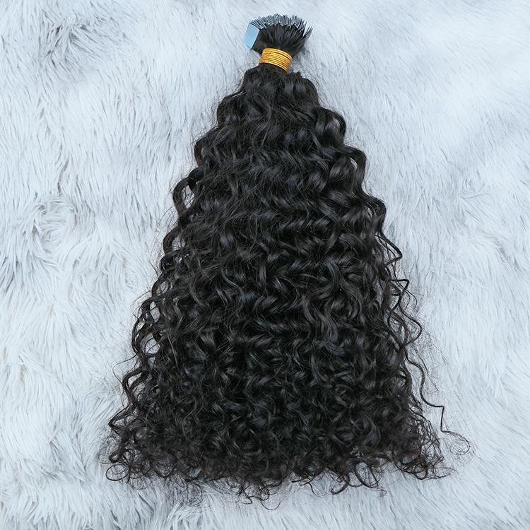 Curly Tape In Human Hair Extensions - SashBeauty