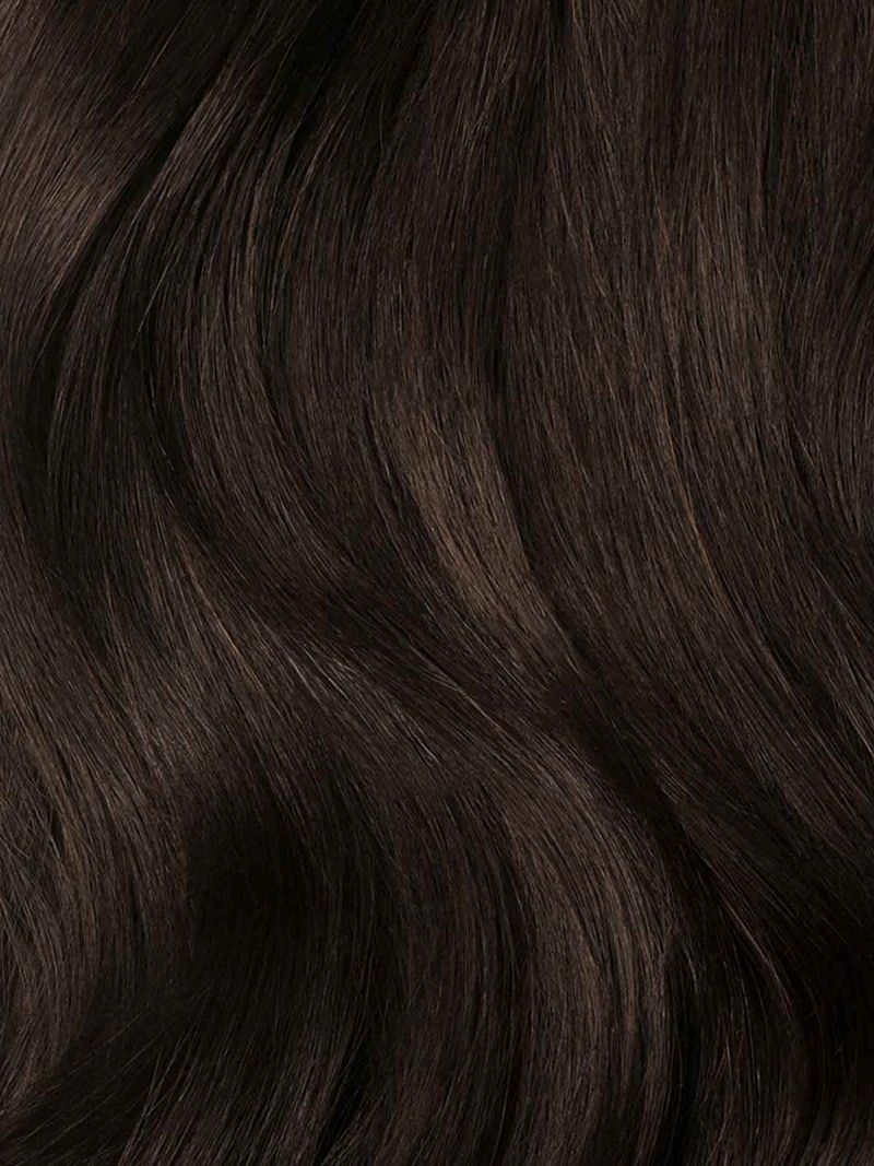 Dark Brown 100% Remy Clip-In Hair Extension