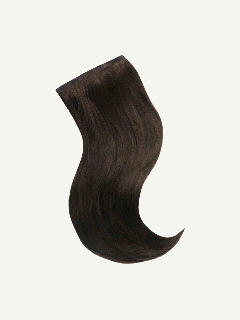 Dark Brown 100% Remy Clip-In Hair Extension