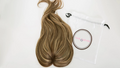 100% Remy Human Hair Dirty Blonde Highlights Hair Topper Canada
