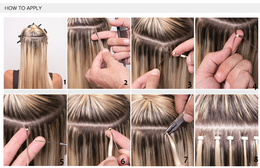 Caramel Blonde100% Remy Human Hair I Tip Extensions 18- 26inch Pre Bonded i-Tip Hair Extensions 1g/s 50-100gram
