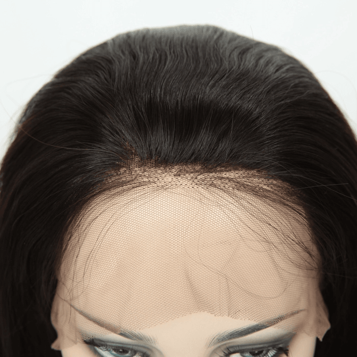 Full Lace Frontal Wig - chocolate Brown, Body Wave - SashBeauty