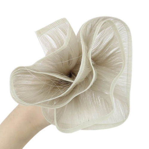 Gray Blonde Extra Thin Flat WEFT - SashBeauty