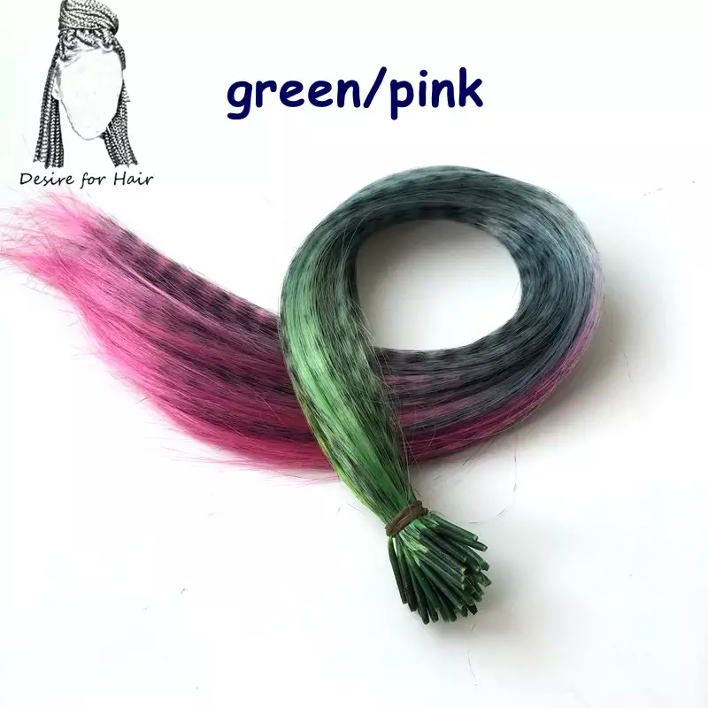 18" Pink rooster feather hair extensions Kit