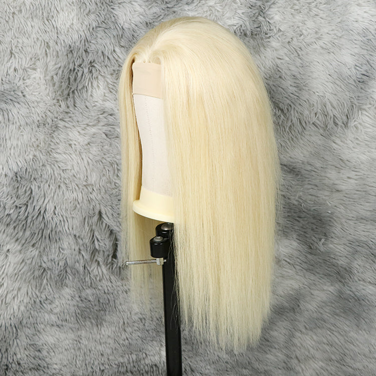Head Band Wig PLUS FREE Satin Scarf - 100% Human Hair