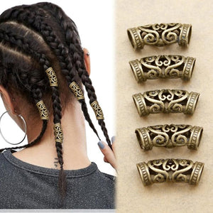 Hair Braid ring Accessories Cuffs - SashBeauty