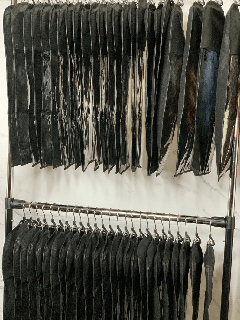 Hair Extension: Affordable Carrier Bag With Hanger - SashBeauty