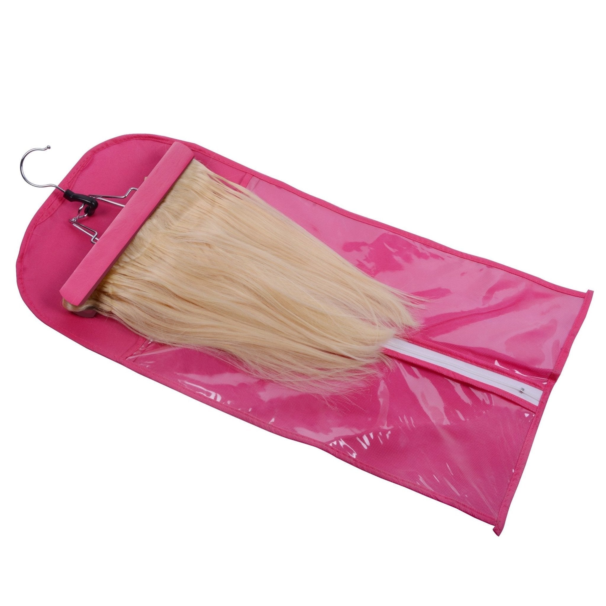 Hair Extension: Affordable Carrier Bag With Hanger - SashBeauty