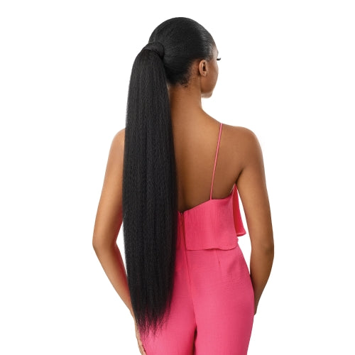 Premium Fiber Wrap Around Kinky Ponytail 30"