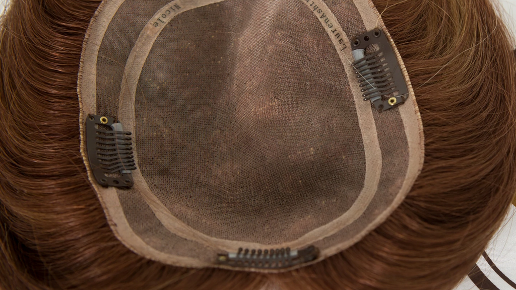 100% Remy Human Hair Chestnut Brown Full Volume Hair Topper Canada