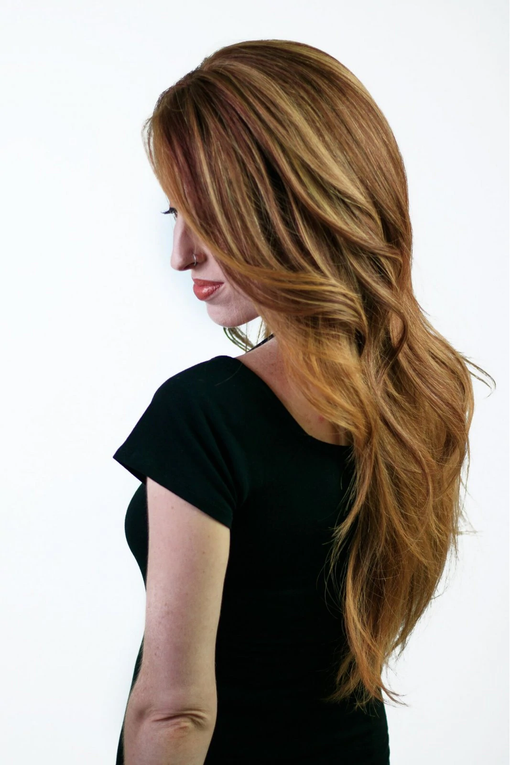 100% Remy Human Hair Chestnut Brown Full Volume Hair Topper Canada