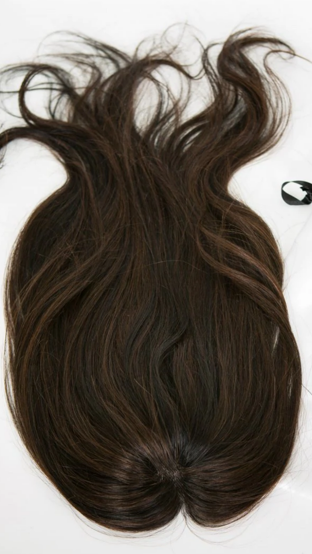 100% Remy Human Hair Dark Brown Full Volume Hair Topper Canada