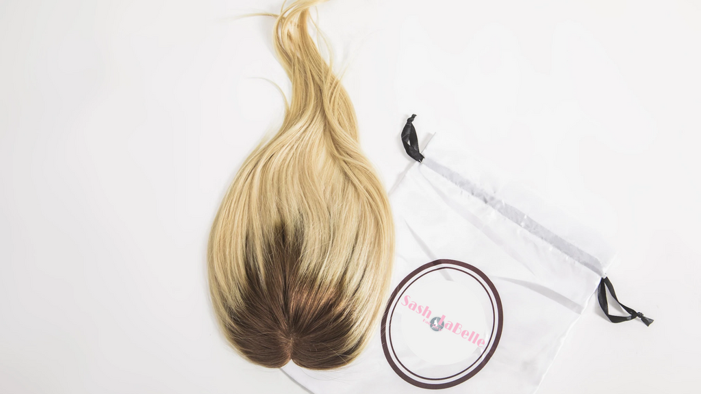 100% Remy Human Hair Ombre Blonde Hair Topper Canada