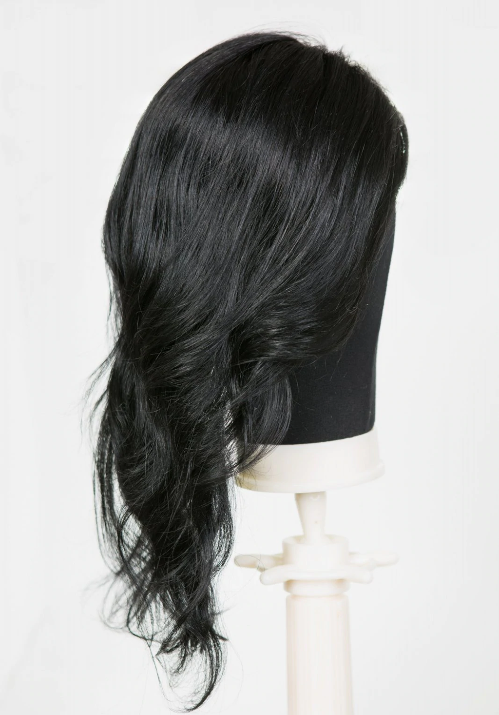100% Remy Human Hair Off Black Full Volume Hair Topper Canada