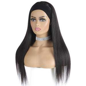 Hairband Wig - Remy Hair Extensions - SashBeauty