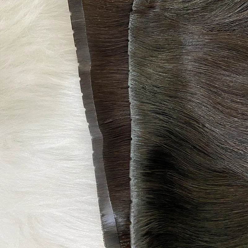 NO SEWING, NO GLUE, Hole Weft 100% Human Hair Extensions 100-160g/Pack