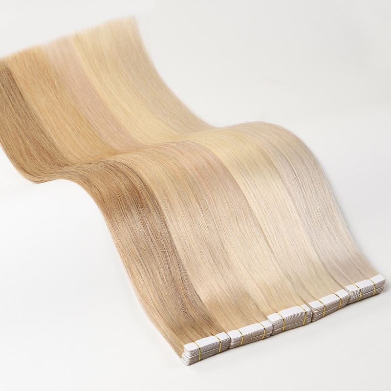 100% Remy Human Hair Tape-in Hair extensions -European Dirty Blonde (18) (55g - 175g)