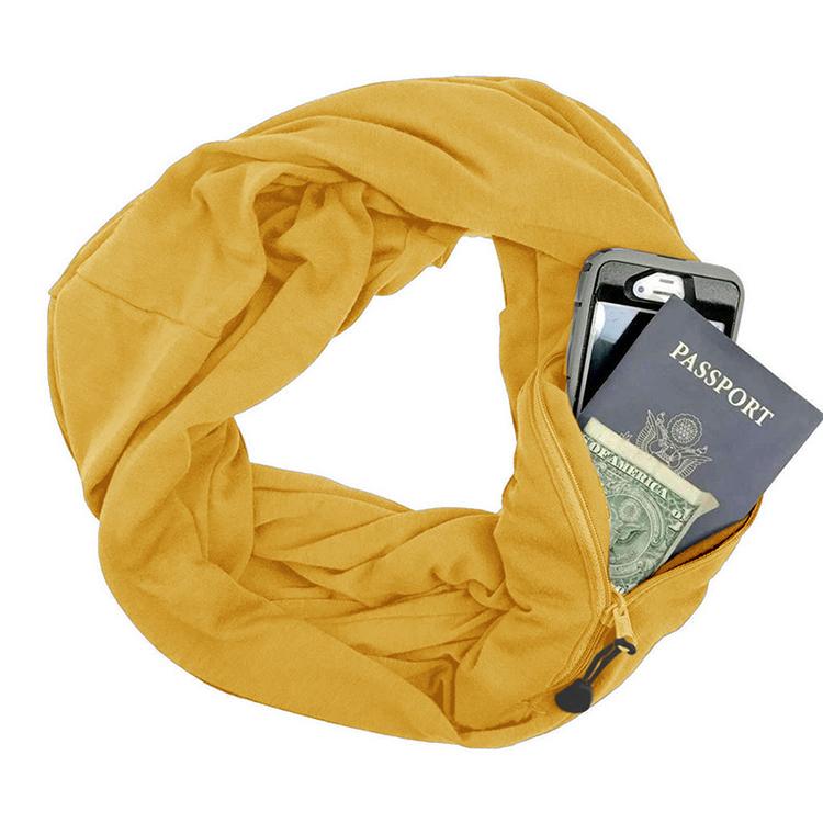 Infinity Scarf - with a secret pocket - SashBeauty