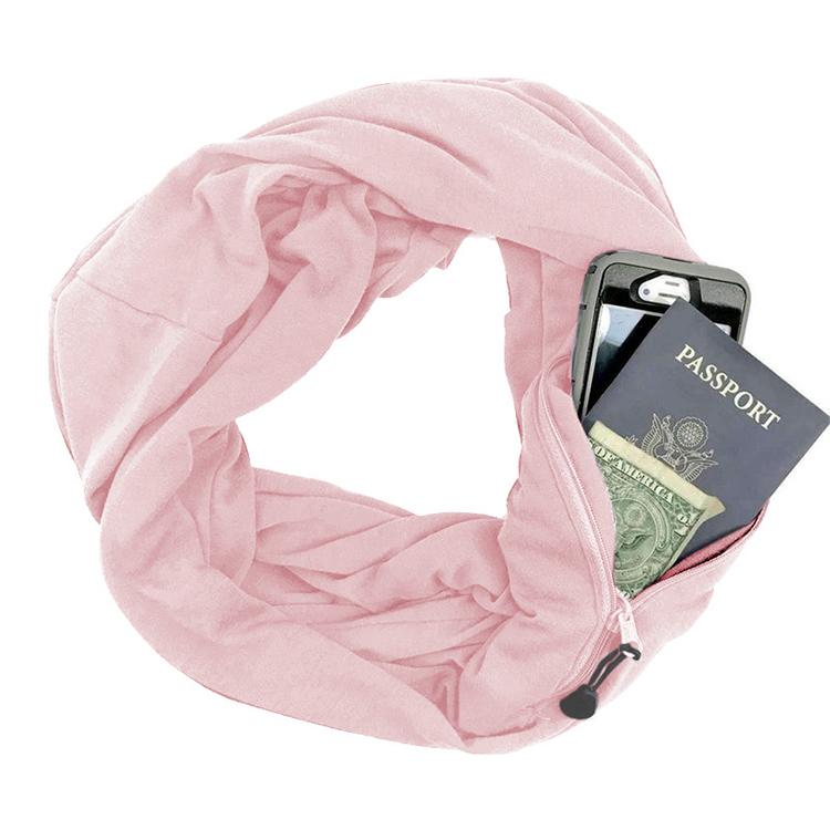Infinity Scarf - with a secret pocket - SashBeauty