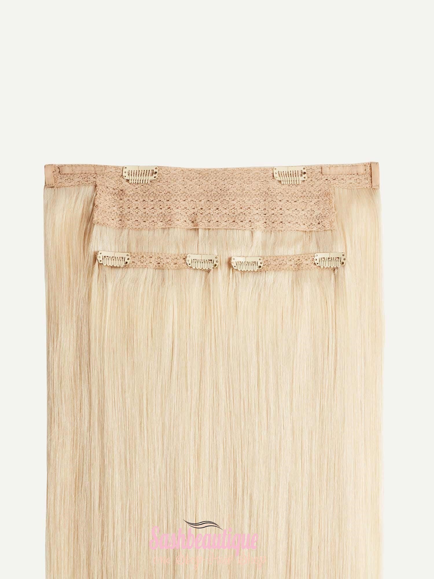 Invisible Halo Hair Extension - Ash Blonde - SashBeauty