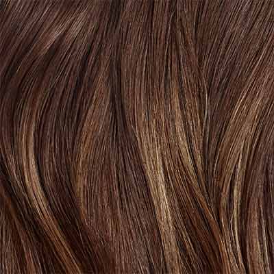 Invisible Seamless Halo Extensions - Chocolate Brown Balayage - SashBeauty